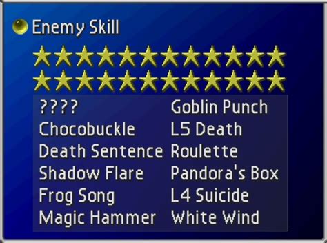 ff7 enemy skills|missable enemy skills ff7.